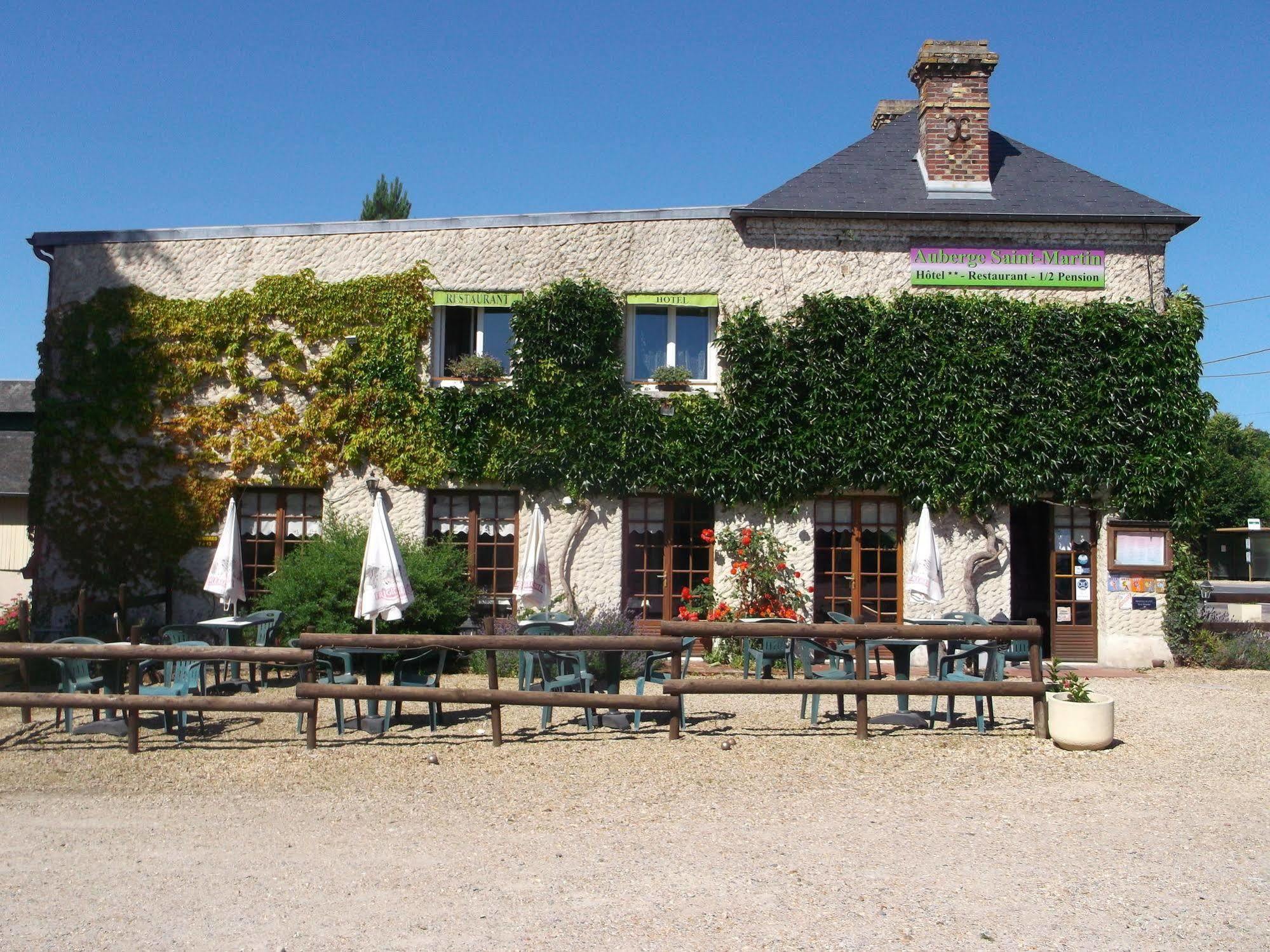 Logis Hotel Restaurant Auberge Saint Martin Surville  Eksteriør billede